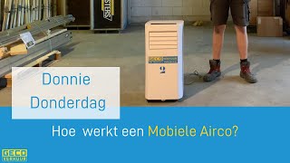 Hoe werkt een Airco  Uitleg over Mobiele Airco  GECO Verhuur [upl. by Alyt]