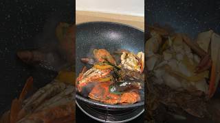 SeafoodBoil for lunch 🥰😋 seafoodboil seafoods lunchtime shortsfeed foodvlogs shortvideo [upl. by Addison]