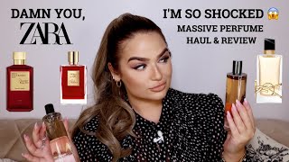 ZARA COPIED ALL MY FAV SCENTS 😱 HUGE ZARA PERFUME HAUL amp NEW COLLECTION 2021  BEST ZARA SCENTS [upl. by Gaudet]