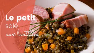 La recette du petit salé aux lentilles [upl. by Herries]