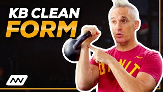 Expert Guide to the OneArm Kettlebell Clean  Shane Heins [upl. by Deedee456]