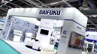 DAIFUKU  Semicon India 2024  Electronica India 2024  Multibrand Productions  Stall Contruction [upl. by Ralyks]