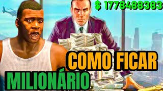 FORMA FÁCIL DE GANHAR DINHEIRO NO GTA 5 [upl. by Nnylimaj]