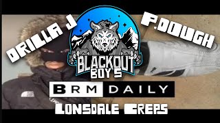 Drilla J  PDough  Lonsdale Creps Music Video [upl. by Gnouhk]