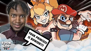 Chalkeaters  BOWSETTE in 23 Animation Styles REACTION nerdcore mariobros [upl. by Hannie]