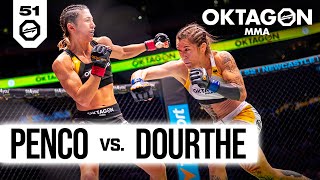 Penco vs Dourthe  FREE FIGHT  OKTAGON 51 [upl. by Graehl]