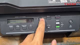 Head Cleaning Printer Brother DCPT710W  Cara Cleaning Head Printer Brother DCPT710W [upl. by Diraj]