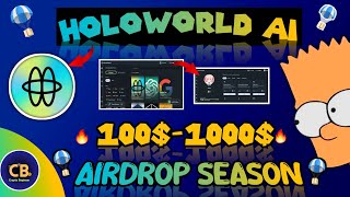 HoloWorld Airdrop  Holoworld AI testent Full guide  How to Join holoworld ai Airdrop binancelab [upl. by Ogaitnas]