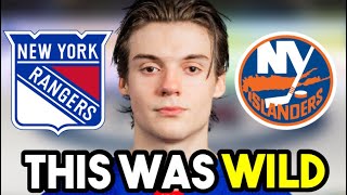 New York Rangers HUGE OVERTIME WIN Against New York Islanders  Stadium Series Game Recap [upl. by Yajet15]