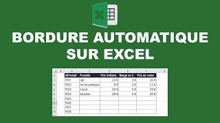 Comment mettre les bordures sur les cellules en utilisant la mise en forme conditionnelle sur Excel [upl. by Anomar292]