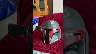 Boba fett helmet bobafett starwars 3dprinting starwarsfan mandalorian 3dprintable [upl. by Hoj153]