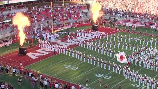 Razorback Marching Band Pregame Mo St  Fayetteville 91722 [upl. by Llekcir]