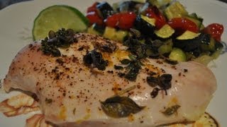 💖 Low Fat meal prep Lemon and Herb Roasted Chicken Breast  Recipe Episode 25 [upl. by Pate]