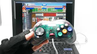 RetroBit Official Sega Saturn USB Controller Pad Unboxing [upl. by Ainot]