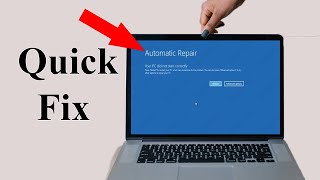 Fix your pc did not start correctly windows 10  11  Fix automatic repair loop Quick fix [upl. by Cirenoj680]