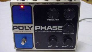 Electro harmonix polyphaser original from 1976 guitar demo  by polynominalcom [upl. by Colombi614]