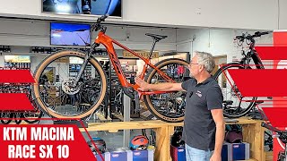 2024 KTM Macina Race SX 10 eBike Vorstellung Kaufberatung  19 kg SX Motor [upl. by Lauralee]