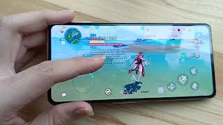 Redmi K50 GAMING PLAY GENSHIN IMPACT TOP QUALITY [upl. by Ecnarolf]