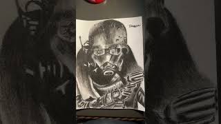 Brain damaged mailman fallout newvegas courier drawing art￼ [upl. by Lonnard135]