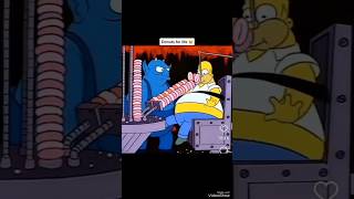 No one can eat donuts like homer 😀 thesimpsons shorts [upl. by Anoirb]