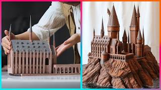 This Artist Creates Incredible Harry Potter Chocolate Creations I by 范苏木fansumu [upl. by Han555]