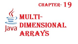 Multidimensional arrays in java  Java Tutorial   w3Schools  Ch19 English [upl. by Mettah631]