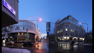 From Paveletskaya Square along Zatsepa Street to Oktyabrskaya Square in Moscow [upl. by Huan]