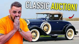 I BOUGHT A CAR FROM A CLASSIC CAR AUCTION [upl. by Questa]