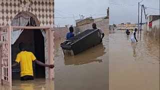 Inondations à Touba  Images Insolites et Dégâts Importants [upl. by Fortunio]