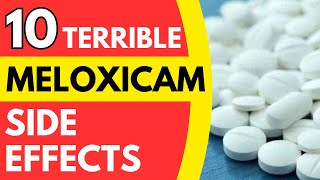 10 TERRIBLE MELOXICAM SIDE EFFECTS 😱💥 [upl. by Nevram]