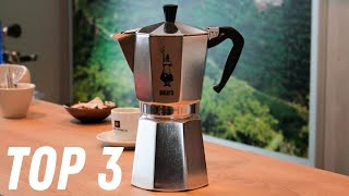 TOP 3  Meilleure Cafetière Italienne 2023 [upl. by Wendeline]