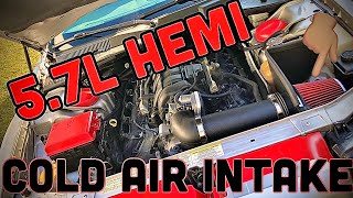 2010 Chrysler 300c 57 Hemi Cold Air Intake Install [upl. by Naols]