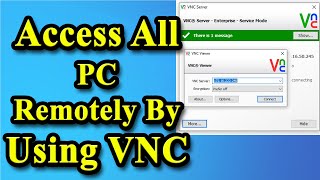 Access All Windows and MAC computer remotely using Real VNC [upl. by Slorac]