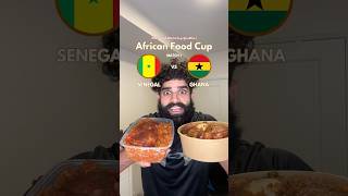 SENEGAL VS GHANA  African Food Cup [upl. by Eek]