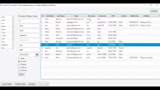 JavaFX 8 Tutorial 43  Fetch Database Values on Table KeyReleased Method [upl. by Marlane]