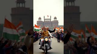 Modi amp Putin A Ride of Friendship modi putin friendship india russia independenceday ai fun [upl. by Ring]