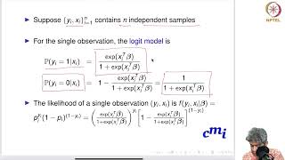 Maximum Likelihood Estimate for Logistic Regression [upl. by Ahseem]