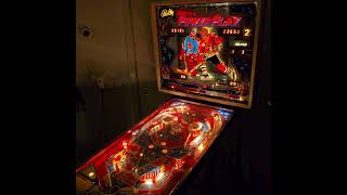 Bally Power Play Pinball Flipperkast 1978 [upl. by Nonrev286]