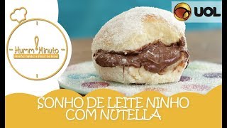 SONHO É BOM COM LEITE NINHO E NUTELLA É MELHOR [upl. by Sirraj]