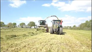 🍀 Ensilage d’herbe 2022  Claas Jaguar 850  ETA Rocuet [upl. by Samson]