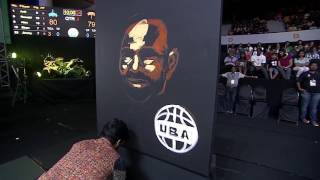 World Famous Vilas Nayak Paints Live on UBA [upl. by Lumpkin]