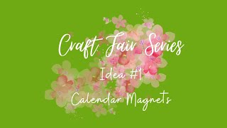 Calendar Magnets from Dollar Tree calendars [upl. by Hsirap]