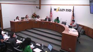 McAllen ISD Special Board Meeting Workshop September 17 2024 [upl. by Anahsal13]