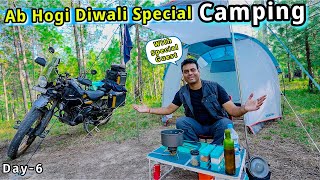 Winter Group Camping Setup Ready for Night Camping  Camping in India  ridingwithpeace [upl. by Eenahs264]