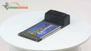 PCMCIA Cardbus Smart TV Tuner Card QS402 from Dinodirectcom [upl. by Franza]