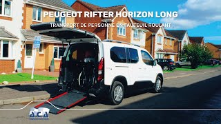 ACA FRANCE  PEUGEOT RIFTER HORIZON LONG [upl. by Nacim969]