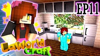 LaWorld Craft EP11  Rare Sheep Found Kitchen Renovation  Modded Single Player Survival [upl. by Dirk353]