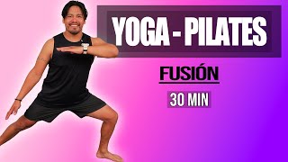 FUSIÓN YOGAPILATES 🧘🏼‍♀️🦋  30 min [upl. by Aryamo]