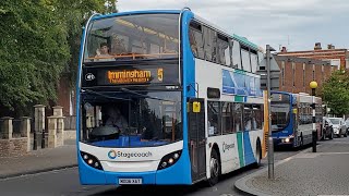 Buses at Cleethorpes Pier amp Grimsby Bethlehem Street 22082024 [upl. by Eberly]