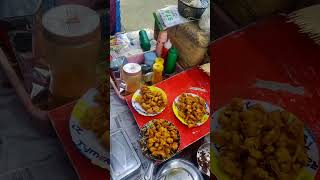 Mushroom pakoda 🔥 shorts viralvideo food foryou trending yt ytshorts 1million tirupati [upl. by Eynaffit]